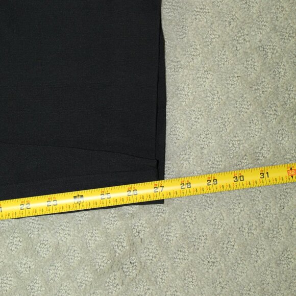 JM Collection Black Dress Pull On Rivet Pants Slim Leg Size 24WP Plus Petite NWT - Picture 5 of 8